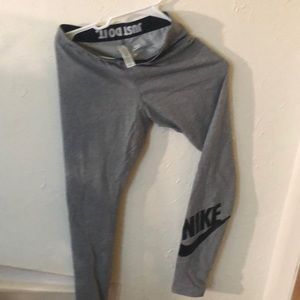Nike woman’s leggings/sweat pants, size S